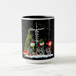 Snowmen Beneath the Tree: A Christmas Message  Mugg