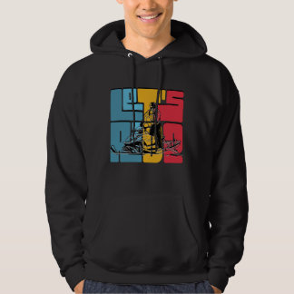 Snowmobil älskar Lets Ride Citat Hoodie