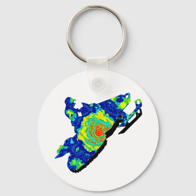 SNOWMOBILE DREAM NYCKELRING (Framsida)