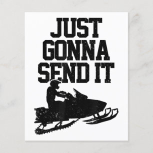 Snowmobile kommer bara att skicka den till en snyg