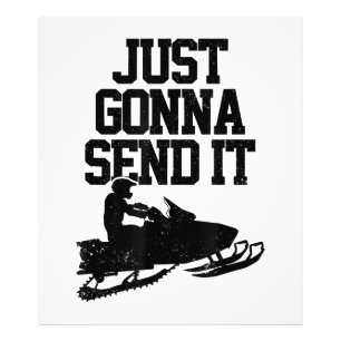 Snowmobile kommer bara att skicka den till en snyg fototryck