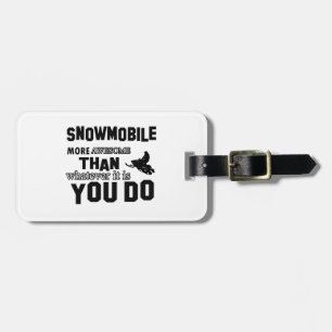 snowmobile mer enorm bagagebricka