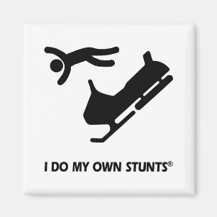 Snowmobile min egna jippon magnet