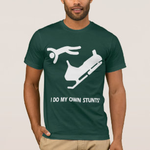 Snowmobile min egna jippon tee