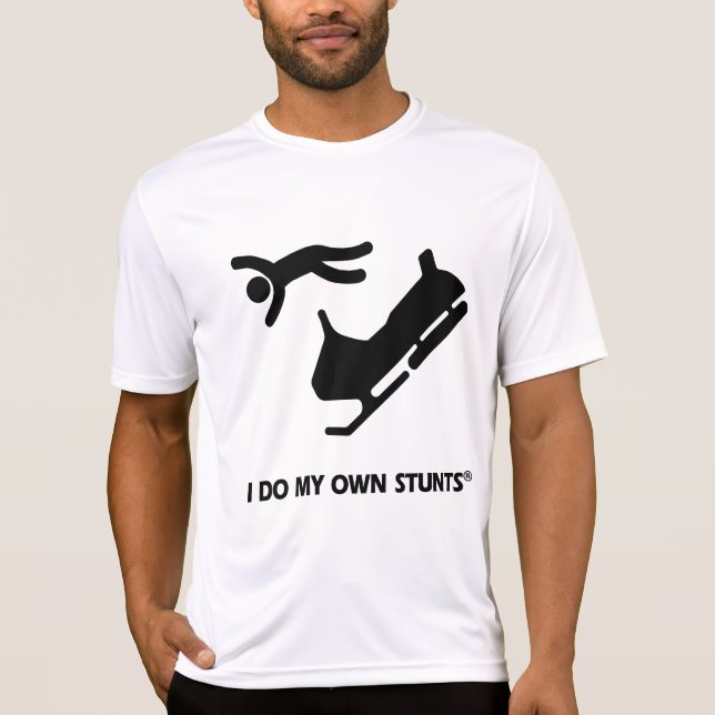 Snowmobile min egna jippon tee shirt (Framsida)