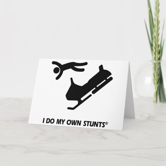 Snowmobile Mina egna stenar Helgkort (Framsida)