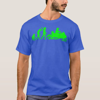 Snowmobile Motorcycle Evolution T Shirt
