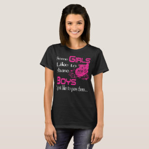 Snowmobile något liknande för några flickor fö tee shirt