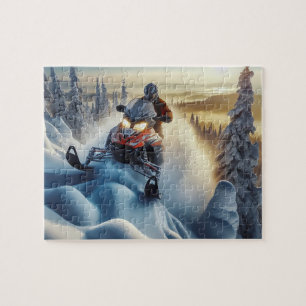 Snowmobile Puzzle Pussel