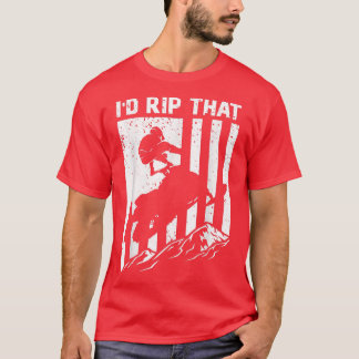 Snowmobile Riding, jag skulle rippa skimobile 877 T Shirt