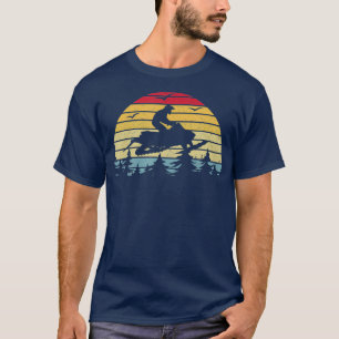 Snowmobile Skidoo Retro Skidoos Mountain T Shirt