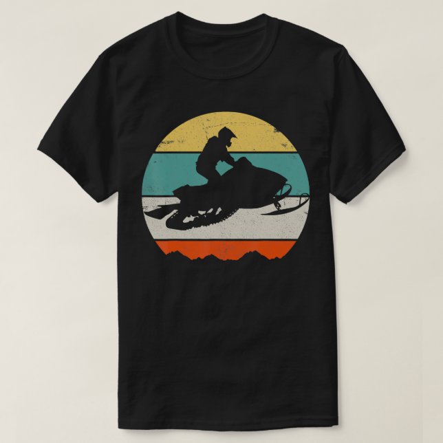 Snowmobile TShirt T Shirt (Design framsida)