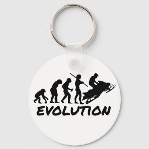Snowmobileevolution Nyckelring
