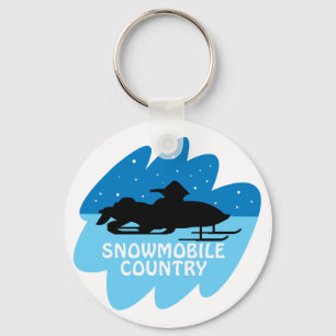Snowmobileland Nyckelring