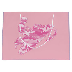 Snowmobiler i Rosa Camouflage