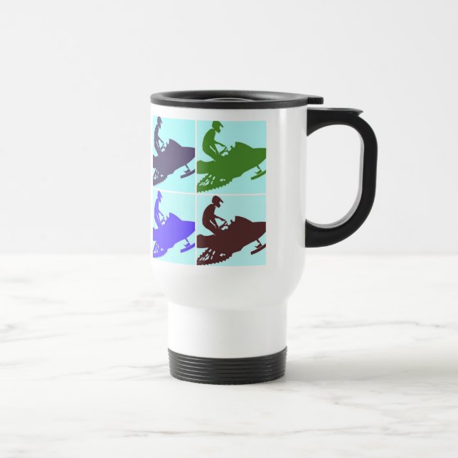 Snowmobiler/Pop Art Resemugg (Höger)