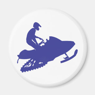 Snowmobiler/Sledder Magnet