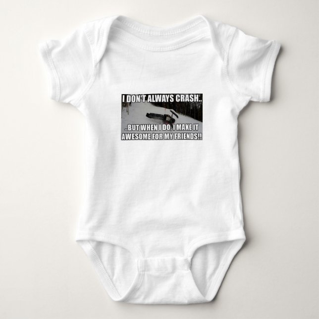 Snowmobiles precis Merch Tröja (Framsida)