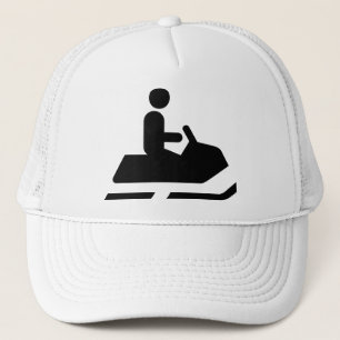Snowmobilesymbolhatt Truckerkeps