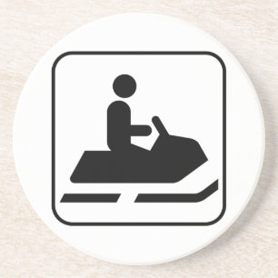 Snowmobilesymbolkustfartyg Underlägg