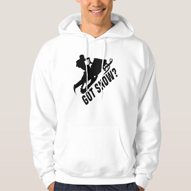 Snowmobiling Hoodie (Framsida)