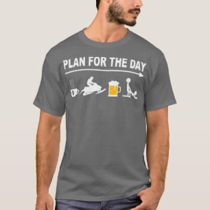 Snowmobiling Snowmobile - Skidoo Daily Plan T Shirt
