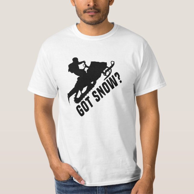 Snowmobiling T Shirt (Framsida)