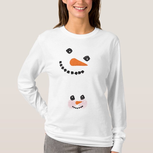 Snowmoud och Baby av Leslie Harlow T Shirt (Framsida)