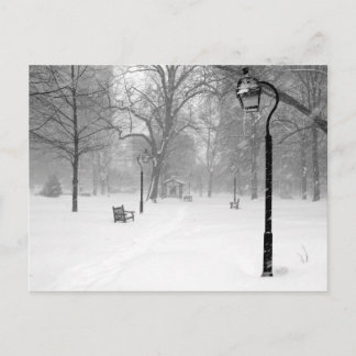 Snowscape II, Philadelphia Vykort