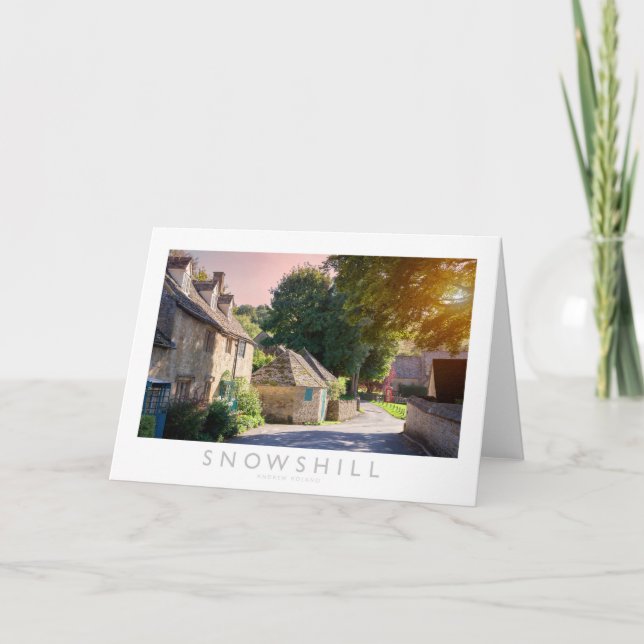 Snowshill Tack Kort (Framsida)