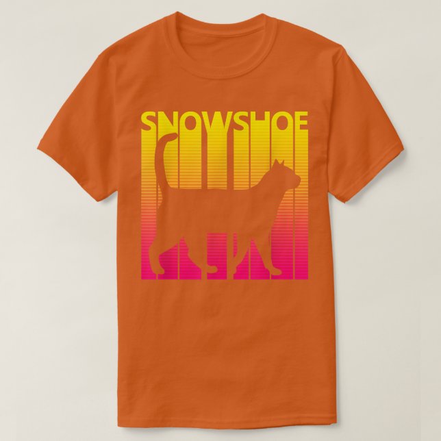 Snowshoe-ägare, gåva t shirt (Design framsida)