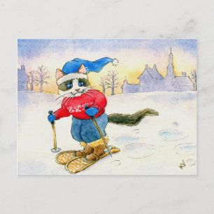 Snowshoe Cat vykort