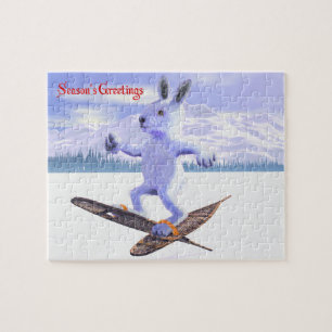 Snowshoe Hare Pussel