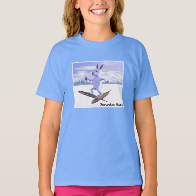 Snowshoe Hare T-shirt (Framsida)