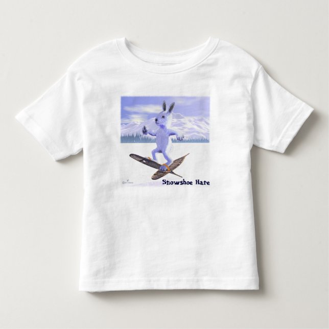 Snowshoe Hare Tee Shirt (Framsida)