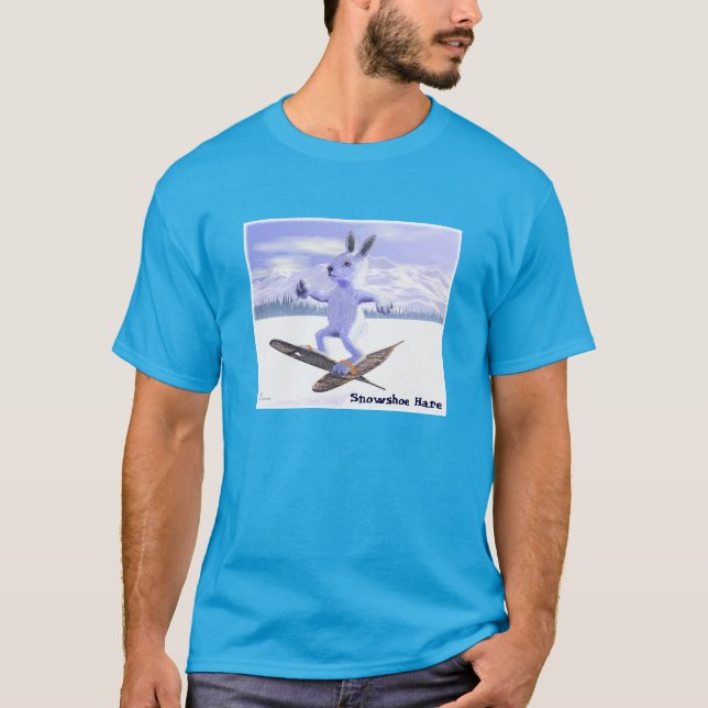Snowshoe Hare Tee Shirt (Framsida)