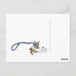 Snowshoe Hare Vykort