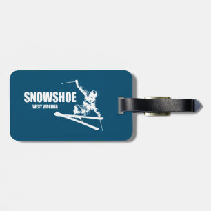 Snowshoe Mountain Väster Virginia Skier Bagagebricka