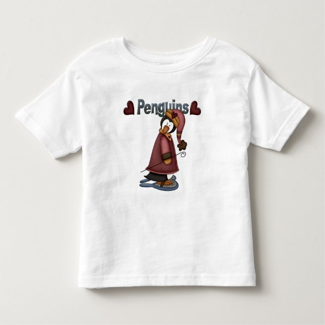 Snowshoe Penguin T-shirts och gåvor (Framsida)