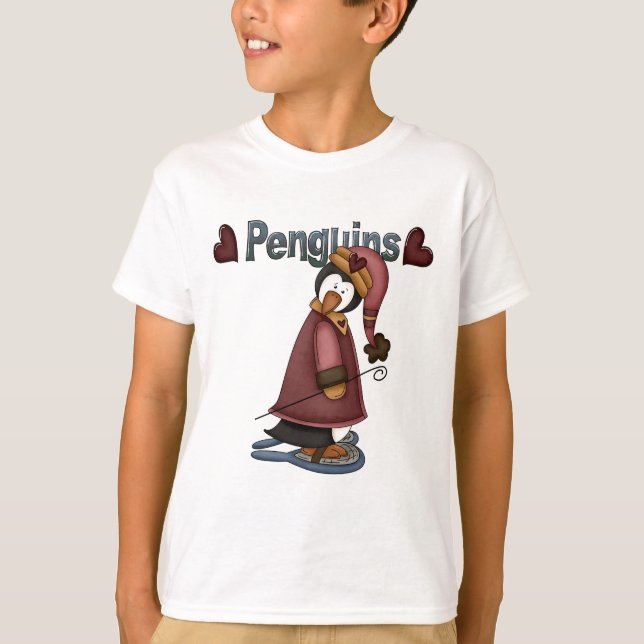 Snowshoe Penguin T-shirts och gåvor (Framsida)