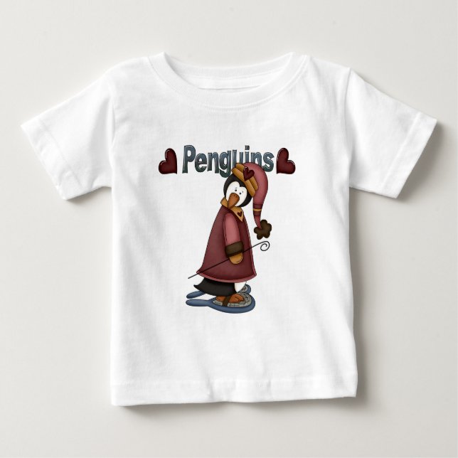 Snowshoe Penguin T-shirts och gåvor (Framsida)