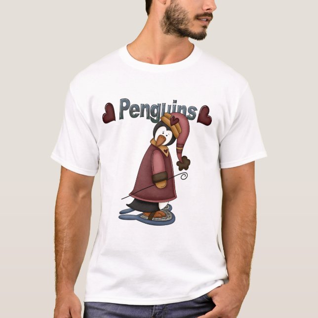 Snowshoe Penguin T-shirts och gåvor (Framsida)