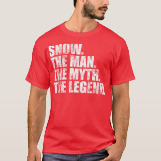 SnowSnow Family namn Snö efternamn Snö Efternamn S T Shirt