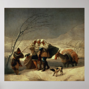 Snowstorm, 1786-87 poster