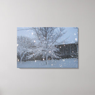 Snowstorm Canvastryck