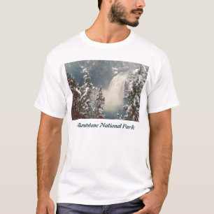 Snowstorm för Yellowstone T Shirt