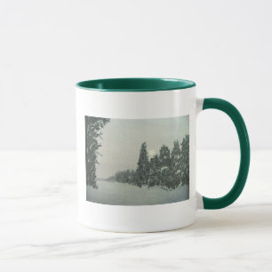 Snowstorm på den Gunflint slingamuggen Mugg