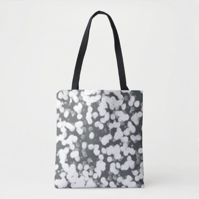 Snowstorm Shoulder Tote Bag Tygkasse (Framsida)