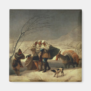 Snowstormen, 1786-87 magnet