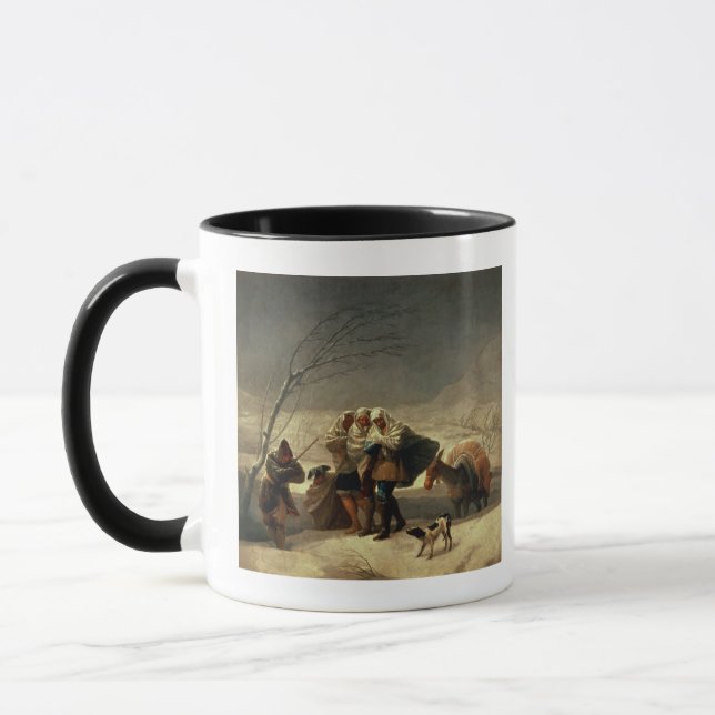 Snowstormen, 1786-87 mugg (Vänster)